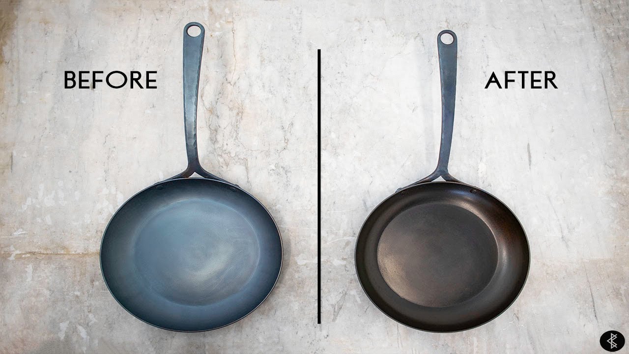 How to Season a Carbon-Steel Skillet or Wok