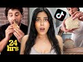 Tik tok decides what i eat for 24 hours