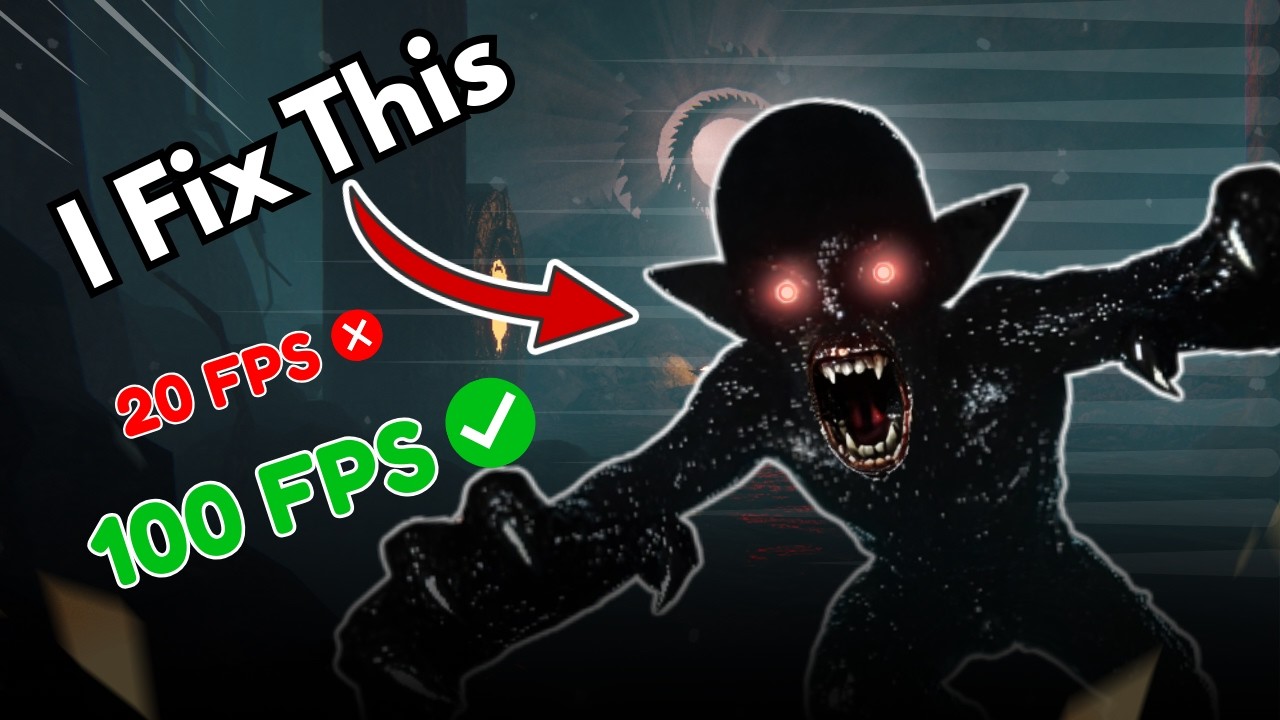 Resolving Problem Scary I Fixed a Huge Performance Problem in My Horror Game - YouTube