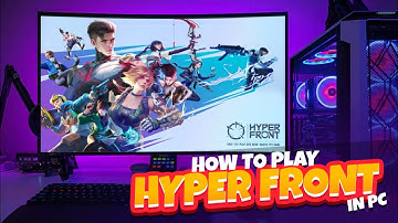 HOW TO PLAY HYPER FRONT IN PC | NO LAG | NOX PLAYER FULL SETUP #hyperfront
