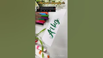 Comment your name for next video #shortsfeed #shorts #ytshorts #calligraphy #calligraphyart