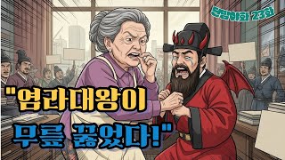 K-Grandma Goes to Hell and Scolds the King of the Underworld! (Hilarious) screenshot 2
