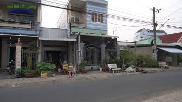 (Ngưng bán)250m đất mặt tiền đường dương khuy ngay trung tâm thị trấn chợ gạo tiền giang