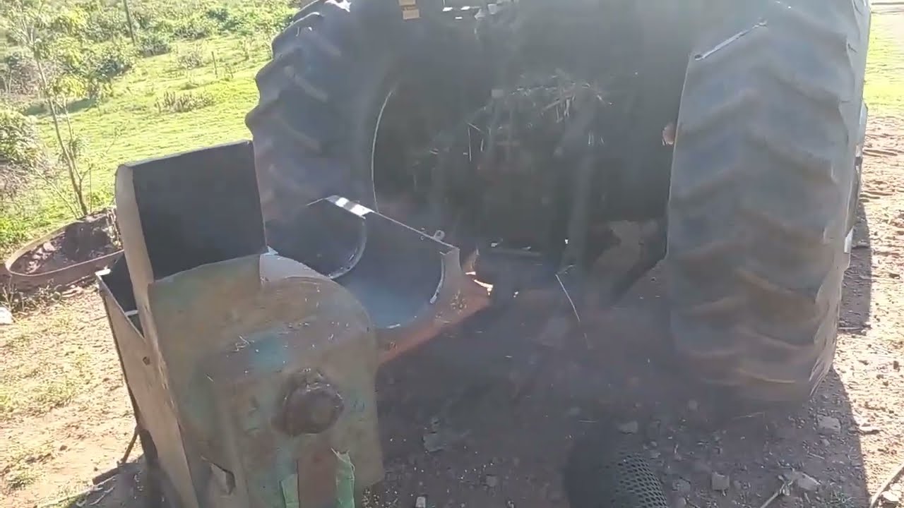 Um ciclo que se encerra. Desmanchei a colheitadeira.