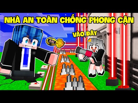 SAMMY THỬ THÁCH 24H XÂY NHÀ SIÊU AN TOÀN CHỐNG PHONG CẬN TRONG MINECRAFT