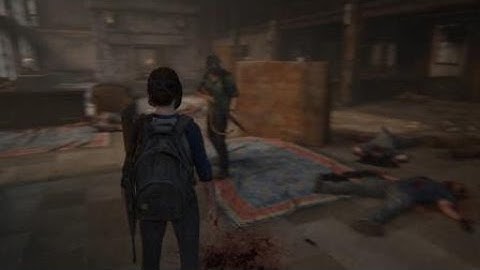 The Last of Us Part II - Fighting the horde on Shitballs Grounded Mode