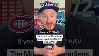 Montreal Canadiens trade Noah Dobson!!