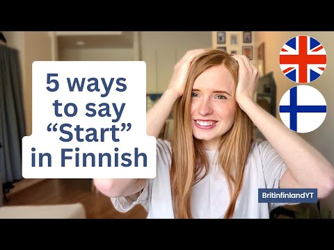 Learn Finnish With Me: 5 Ways to Say “Start” (and my confusion along the way!)