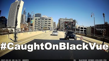 Ram Truck Gets Rear-Ended #CaughtOnBlackVue