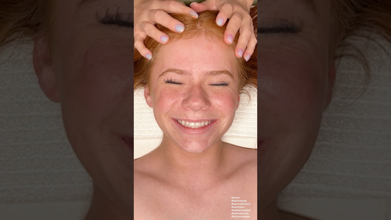 ASMR Facial on Harper Zilmer
