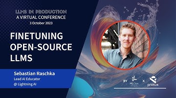 Finetuning Open-Source LLMs // Sebastian Raschka // LLMs in Production Conference 3 Keynote 1