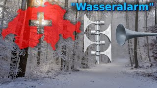 Sirenentest Schweiz 2021 Wasseralarm Nationaler Probealarm Sirene Ppss-Ch Phph