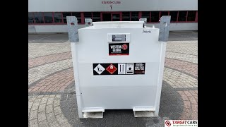 781051 WESTERN GLOBAL TRANSCUBE 10TCC 880LITER SKID MOUNTED DIESEL TANK 2022 NEW/UNUSED 22006211