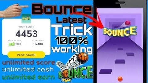 Mx Player Bounce Game Auto Win || mx player bounce game trick | mx player game trick