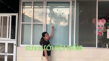 Công trình lắp đặt cửa lưới chống muỗi BẠC TỶ của Việt Thống