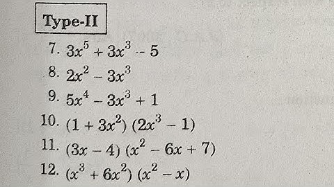 SBPD Publication class 12 BMT Differentiation 9A type 2 Question no 7 to 12 Solution and Explanation