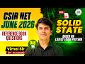 CSIR Net Chemical Science | CSIR Net June 2026 Chemistry | Solid State One Shot | CSIR Net June