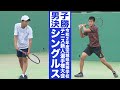 ［高校テニス］男子シングルス決勝｜令和2年度茨城県高校テニス新人選手権大会