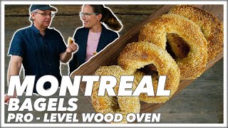 How To Make Montreal Style Bagels Recipe In A Wood Oven - Glen And Friends Cooking