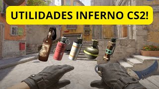TODAS las UTILIDADADES para INFERNO en Counter Strike 2 - CS2 INFERNO NADES!
