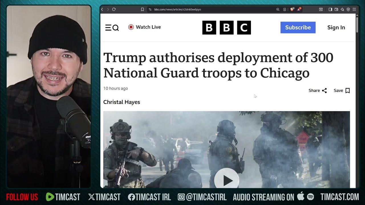 Trump To Deploy National Guard To Chicago, Portland, Judge DENIES Him, CIVIL WAR | Tim Pool