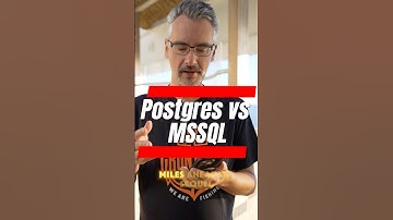 Postgres vs MSSQL