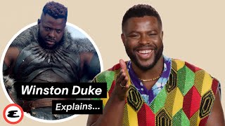 Winston Duke Talks 'Black Panther: Wakanda Forever' *SPOILER ALERT* | Explain This | Esquire