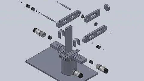 Disassembly and assembly of robot