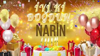 NARİN - Doğum Günün Kutlu Olsun Narin