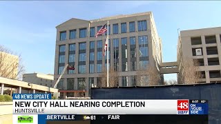 New Huntsville city hall nearing completion