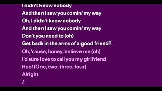 Mattew Sweet Girlfriend Lyrics