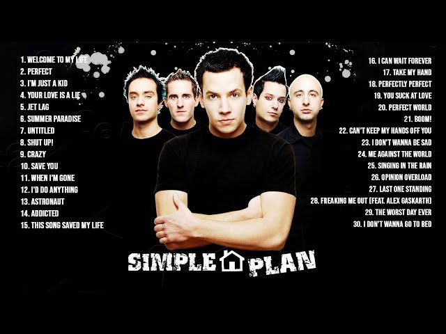 SimplePlan Greatest Hits Full Album ~ Best Songs Of SimplePlan ~ Pop Punk Playlist class=