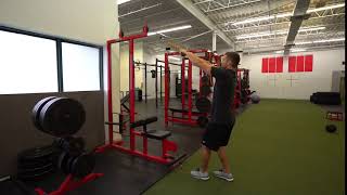 Rope Face Pull With External Rotation