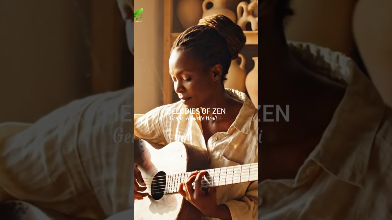 Clay Fire & Calm Strings | African Girl Playing Chill Fingerstyle Guitar 🔥🎸 