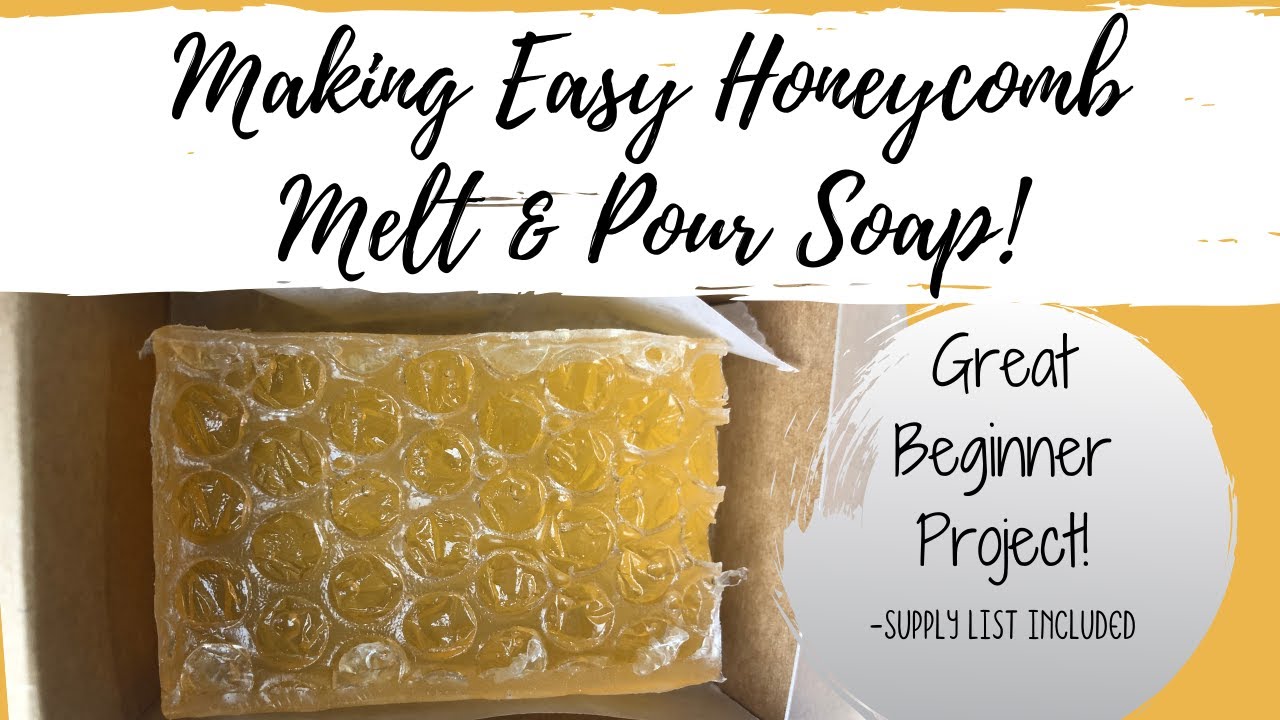 DIY Honeycomb Soap with Milk and Honey ⋆ Dream a Little Bigger
