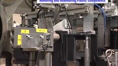 Plastic Mold Extraction & Assembly - Kawasaki Robotics