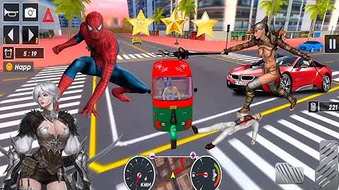 Tuk Tuk Auto Rickshaw Game (Day) 🛺🛺 Android Gameplay #20