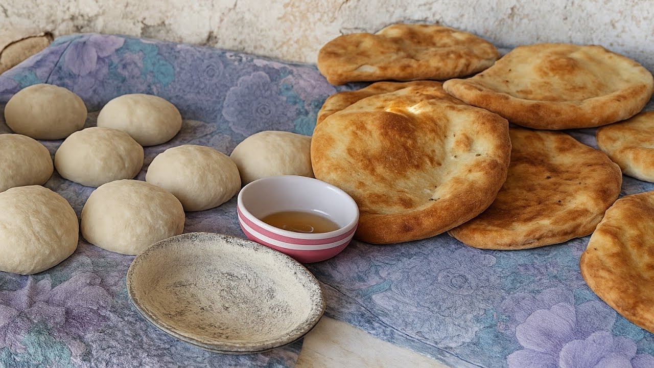 Hamurdan Sofraya Gerçek Köy Ekmeği Yapımı!