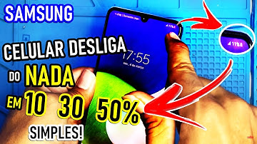 Celular desligando SOZINHO mesmo estando com carga? Resolvido!! TODA LINHA SAMSUNG