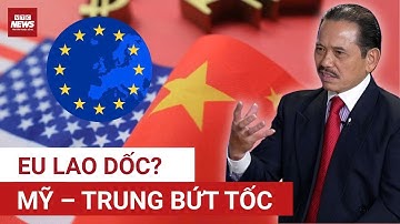 TS Bùi Ngọc Sơn: Liên minh châu Âu EU tụt hậu quá xa, bị lép vế khi Mỹ – Trung vươn lên áp đảo! 