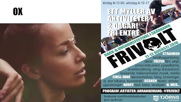 Frivolt 2018 Artister