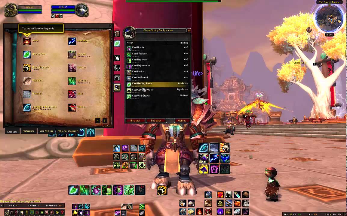 WOW world of warcraft Healer addons YouTube
