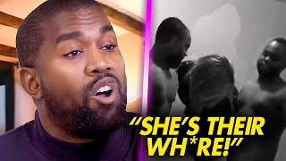 Kanye West Leaks FreakOff Video Between Kim Kardashian, Diddy \& Meek Mill