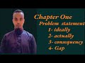 Sida loo qoro  chapter one  problem statemet