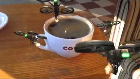 Drone destroys Coffee