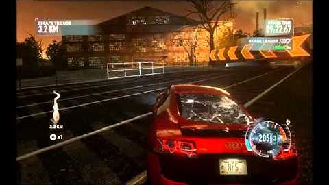 Need For Speed The Run - Escaping The Mob (Audi R8)