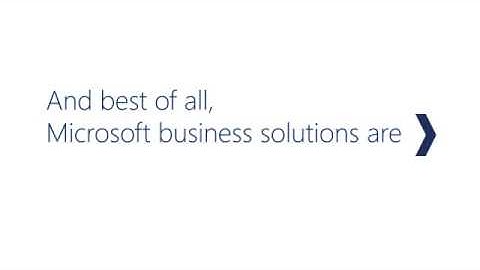 Overview of Microsoft Dynamics ERP for Your Small or Midsize Business
