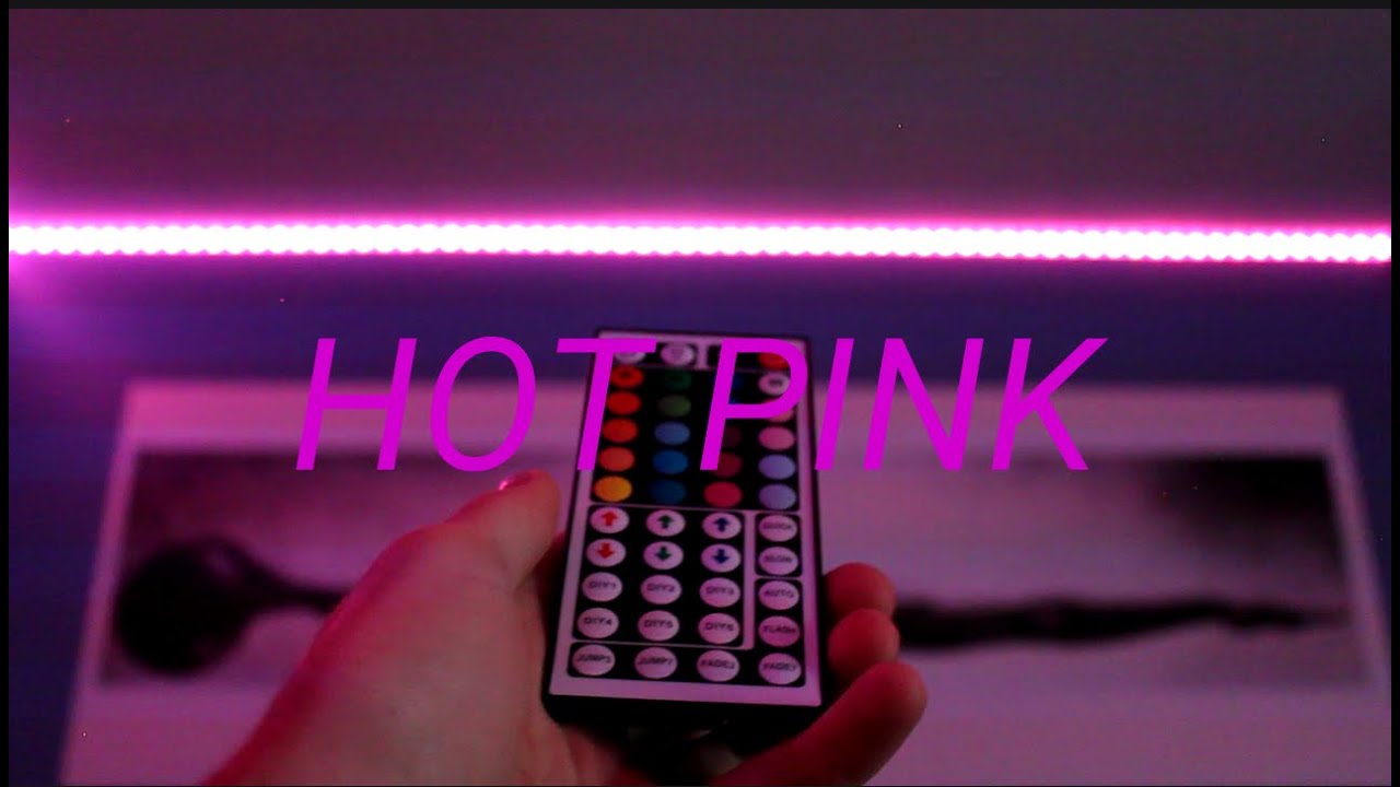 How To Make Hot Pink On Led Lights