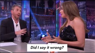 Sofia Vergara Snaps At Tv Host Making Fun Of Her Accent