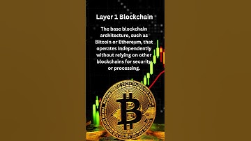 Layer 1 Blockchain | Must-Know Cryptocurrency Terms Explained Simply